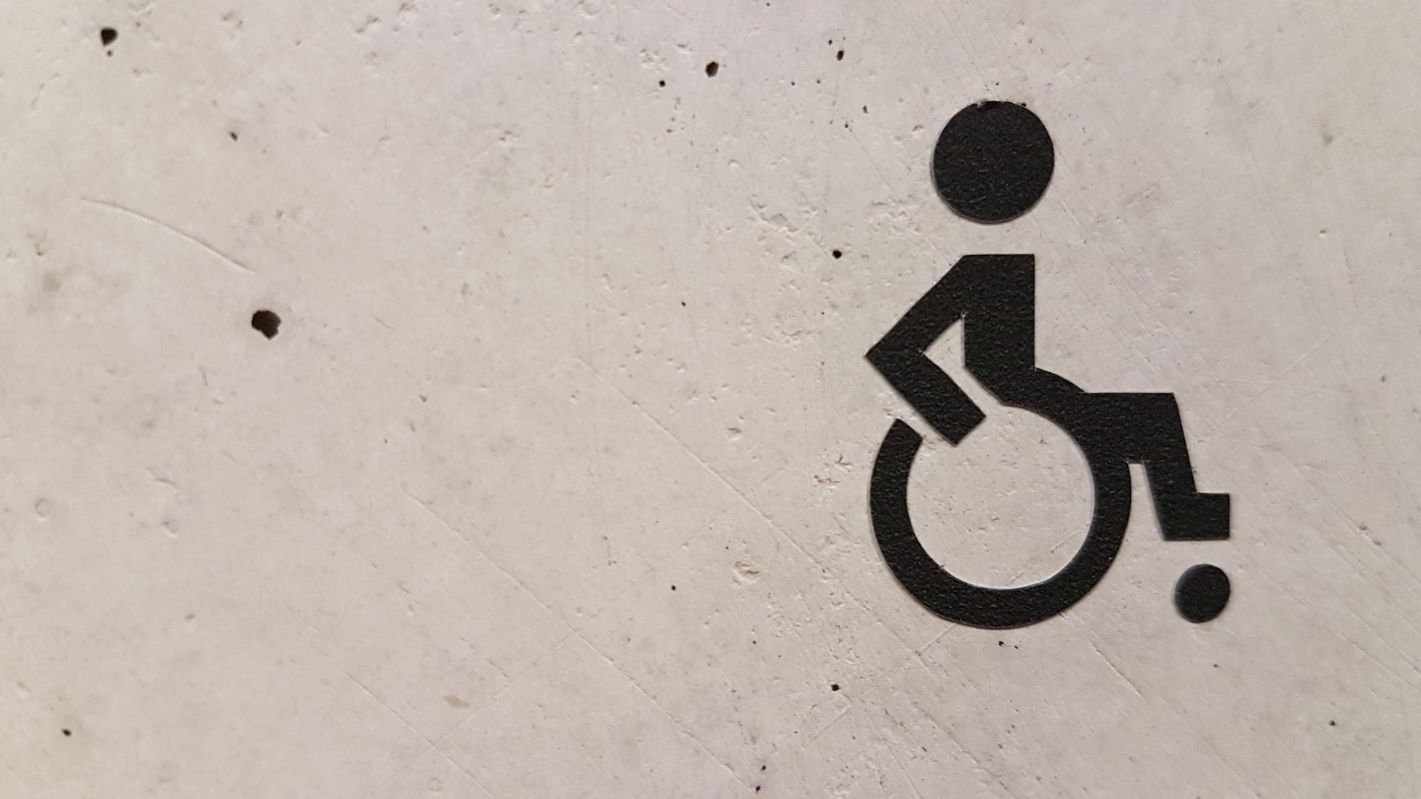 Wheelchair symbol