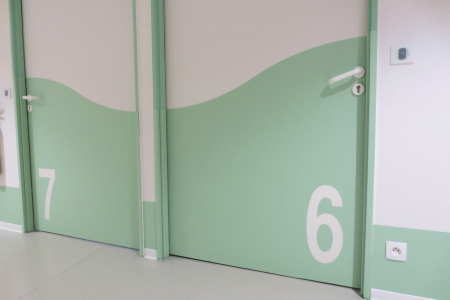 door number signage panels