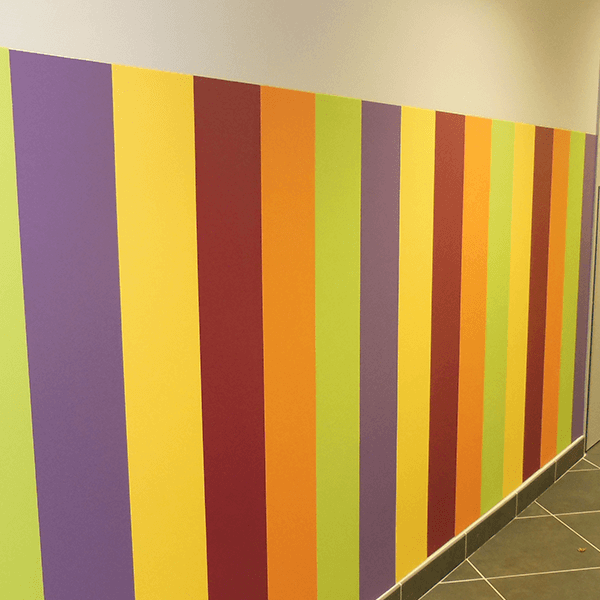 rainbow wall protection panel